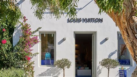 louis vuitton mykonos store.